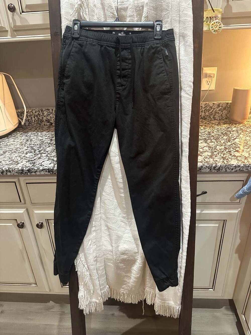 Hollister Black Casual Jogger Pants